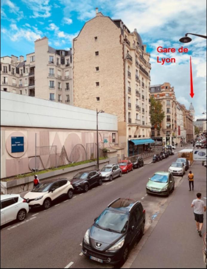 Parisian Style Appartment Private Room With Shared Bathroom Near Bastille And Gare De Lyon Exterior foto
